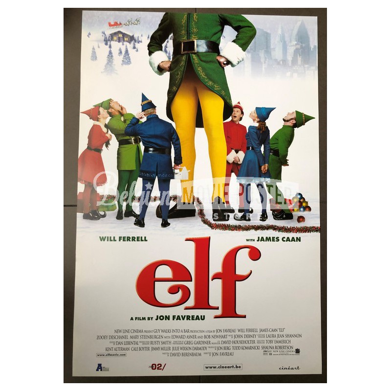 elf movie box art