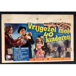 VRIJGEZEL MET 40 KINDEREN