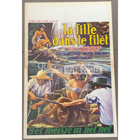 FILLE DANS LE FILET (TRES GARIMPEIROS)