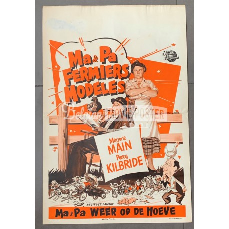 MA AND PA KETTLE BACK ON THE FARM