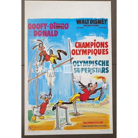 GOOFY AND DONALD OLYMPIC SUPERSTARS