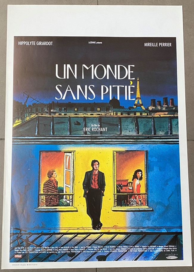 MONDE SANS PITIE - Belgian Movie Poster Store