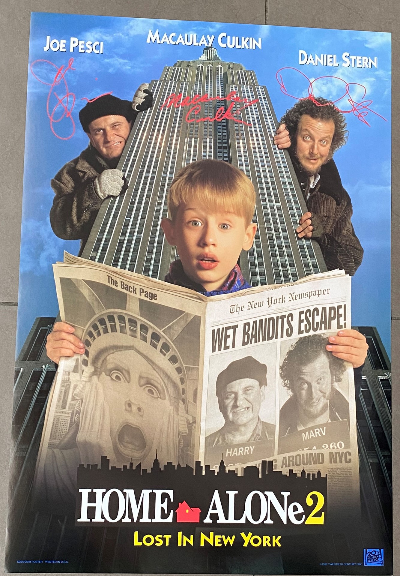 Home Alone 2 Lost In New York Belgian Movie Poster Store