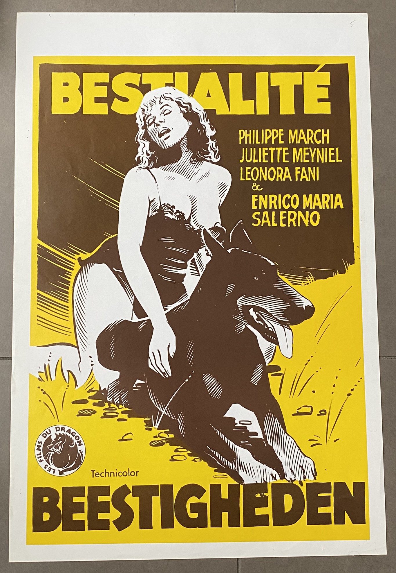 BESTIALITY - Belgian Movie Poster Store