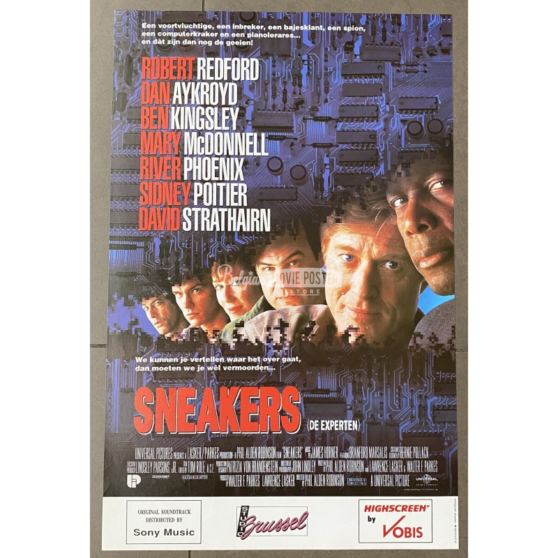 Sneakers movie poster (1992) Poster MOV_87ddc39b - IcePoster.com