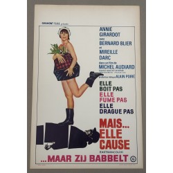 ELLE BOIT PAS, ELLE FUME PAS, ELLE DRAGUE PAS, MAIS .... ELLECAUSE