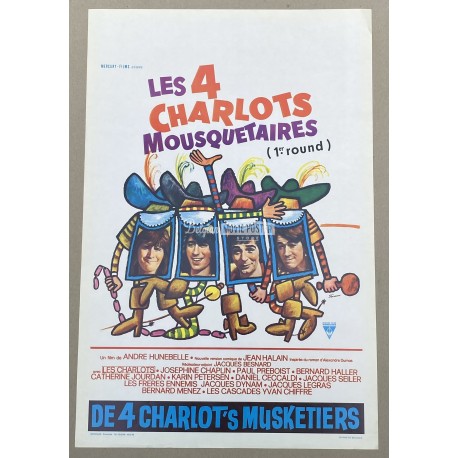 QUARTRE CHARLOTS MOUSQUETAIRES 1ER ROUND