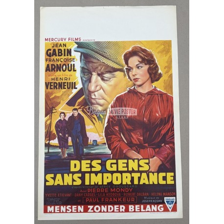 DES GENS SANS IMPORTANCE
