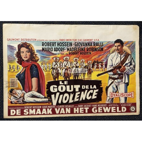 GOUT DE LA VIOLENCE