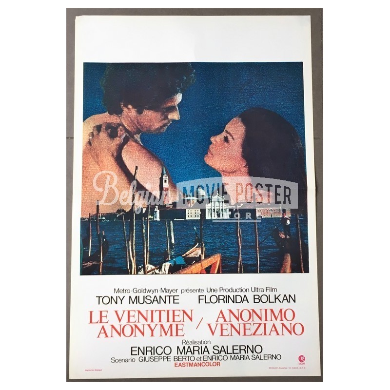 ANONIMO VENEZIANO Belgian Movie Poster Store