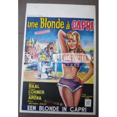 BLOND MUSS MAN SEIN AUF CAPRI
