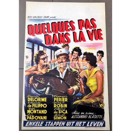 QUELQUES PAS DANS LA VIE