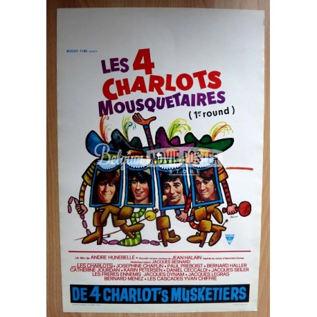 LES QUATRE CHARLOTS MOUSQUETAIRES 1er ROUND